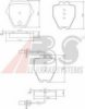SIMER 941 Brake Pad Set, disc brake